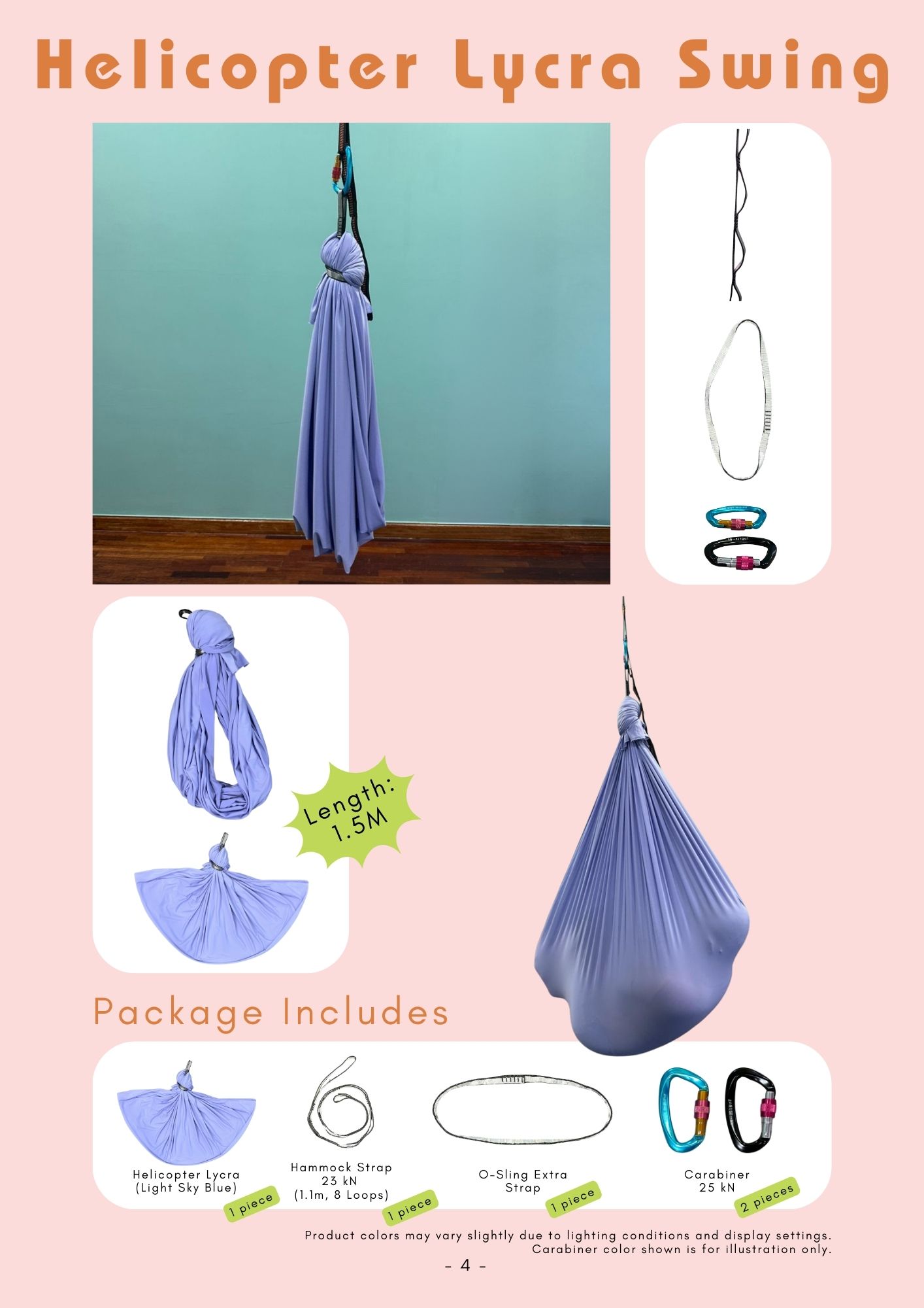 Helicopter Lycra Swing